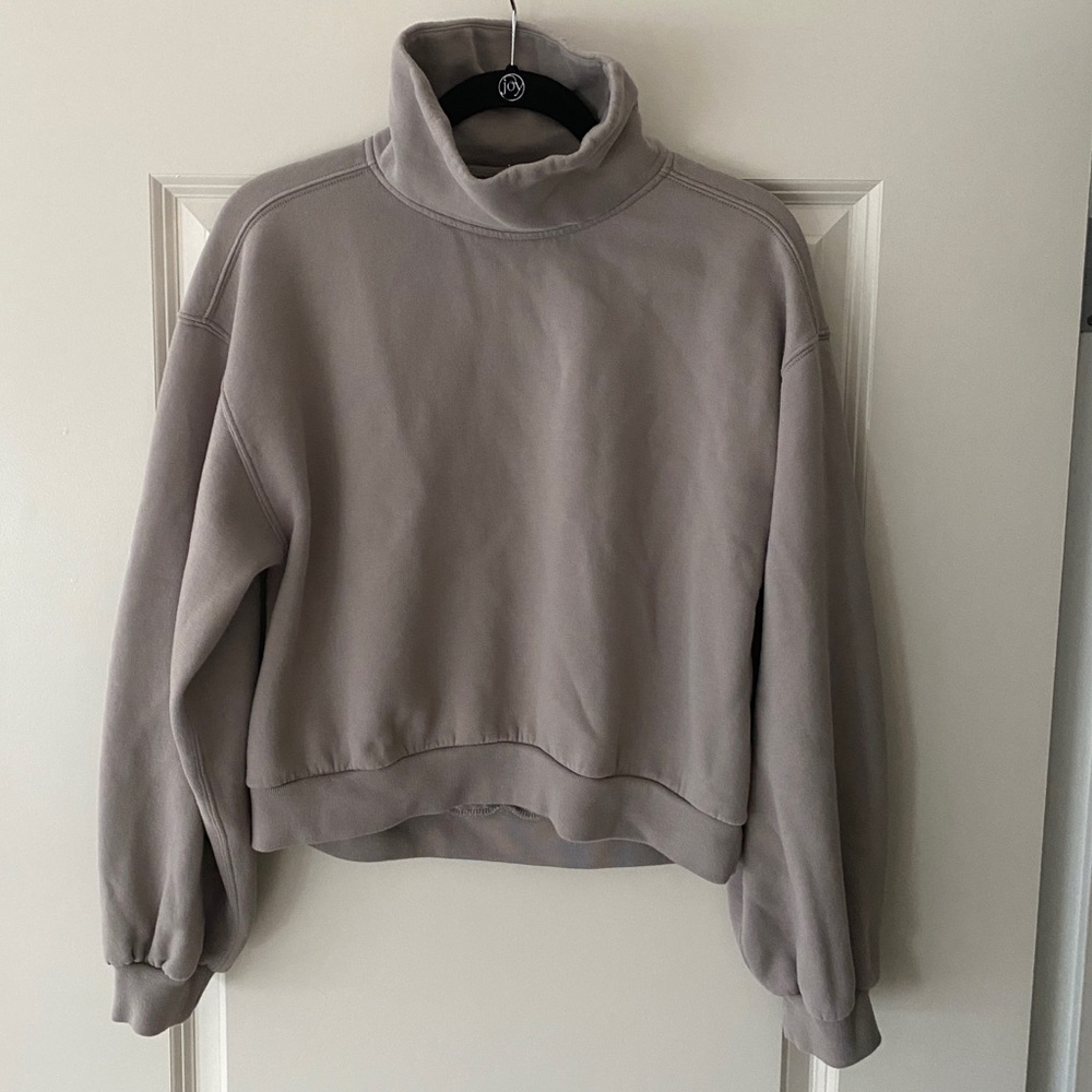 A&F Turtleneck Fleece Sweatshirt